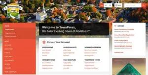 TownPress Municipality WP Theme