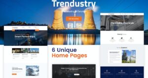 Trendustry Industrial & Manufacturing WP Theme