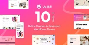 UpSkill Education Online Courses LMS WP Theme