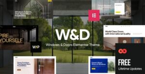 W&D Windows & Doors Company WP Theme