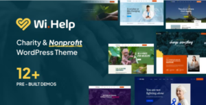 WiHelp Nonprofit Charity WP Theme