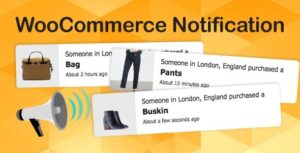 WooCommerce Notification Boost Your Sales Live Feed Sales Recent Sales Popup Upsells
