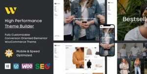 Wooma Fashion Shop Ecommerce Elementor Theme