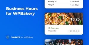 Worker Business Hours for WPBakery