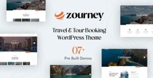 Zourney Travel Tour Booking WP Theme