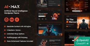 AI MAX Artificial Neural Network AI WP Theme
