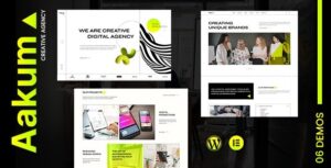 Aakum Creative Agency WP Theme