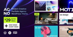 Agno Creative Portfolio Agency WP Theme