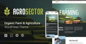 Agrosector Agriculture and Organic Food WP