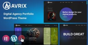 Avrix Digital Agency Portfolio WP Theme