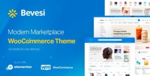 Bevesi Multi-Vendor and Marketplace WooCommerce Theme