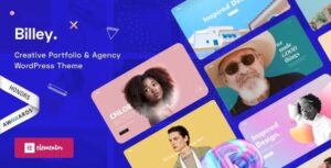 Billey Creative Portfolio & Agency Elementor WP Theme