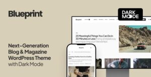 Blueprint Next-Generation Blog & Magazine Theme