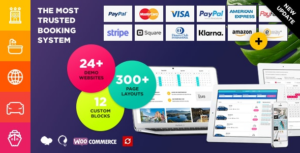 Book Your Travel Online Booking WP Theme