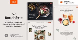 Boucherie Steakhouse Restaurant and Café WP Theme