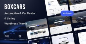 Boxcar Automotive & Car Dealer WP Theme