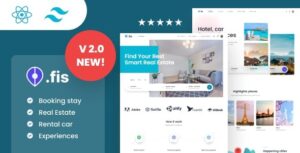Chisfis (8 April 2026) Online Booking React Template