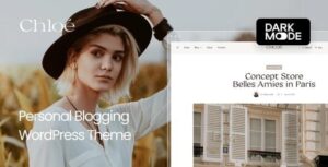 Chloé Personal Lifestyle WP Blog Theme
