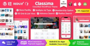Classima Classified Ads WP Theme