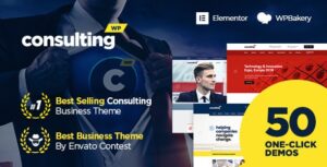 Consulting Business, Finance WP Theme