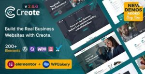 Creote Corporate & Consulting Business WP Theme