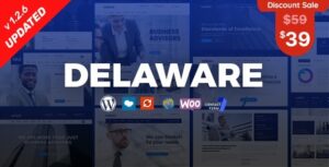 Delaware Consulting and Finance WP Theme