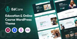 EdCare Education & Online Course WP Theme