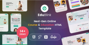 EduBlink Online Education Course HTML Template