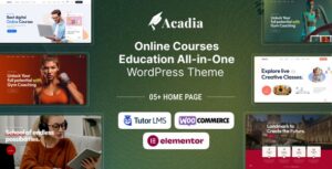Acadia Education WP Theme For University & Online Course