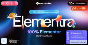 Elementra 100% Elementor WP Theme
