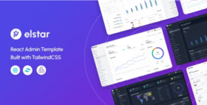 Elstar React Tailwind Admin Template