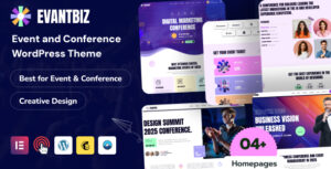 Evantbiz Conference & Events WP Theme