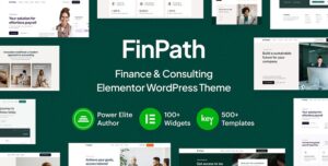 FinPath Finance & Consulting Elementor WP Theme