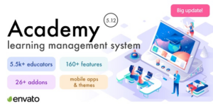 Academy LMS Learning Management System + All Addons Pack