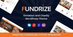 Fundrize Responsive Donation & Charity WP Theme