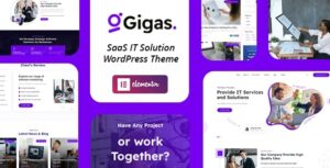 Gigas SaaS WP Theme