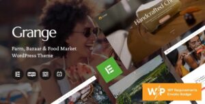 Grange Farm, Bazaar & Food Market WP Theme