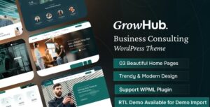 GrowHub Business Consulting WP Theme