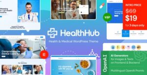 HealthHub Health & Medical WP Theme