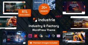 Industrie Factory & Industry WP Theme