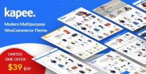 Kapee Modern Multipurpose WooCommerce Theme