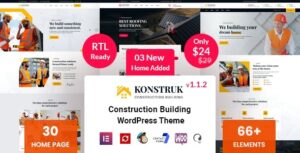 Konstruk Construction WP Theme