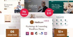 Medicum Psychology & Counseling WP Theme