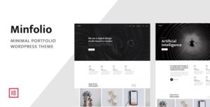 Minfolio Minimal Portfolio WP Theme