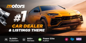 Motors Car Dealer, Rental & Classifieds WP