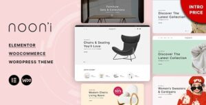 Nooni Furniture & Fashion WooCommerce Theme
