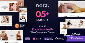 Nora WooCommerce Theme for eCommerce Stores