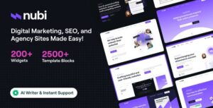 Nubi Digital Marketing & SEO WP Theme