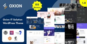 Oxion IT Solutions and Services WP Theme