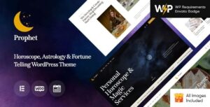 Prophet Horoscope & Astrology WP Theme